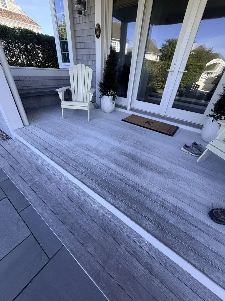 Deck and porch, a Hyannis Painting job